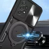 Techsuit - CamGuard Pro ütésálló tok - Samsung Galaxy A52 4G / A52 5G / A52s 5G - Fekete