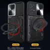 Techsuit - CamGuard Pro ütésálló tok - Samsung Galaxy A52 4G / A52 5G / A52s 5G - Fekete