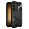 Techsuit - CamGuard Pro tok ütésálló tok - Samsung Galaxy S23 - Fekete