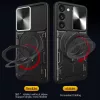 Techsuit - CamGuard Pro tok ütésálló tok - Samsung Galaxy S23 - Fekete
