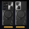 Techsuit - CamGuard Pro tok ütésálló tok - Samsung Galaxy S23 Ultra - Fekete