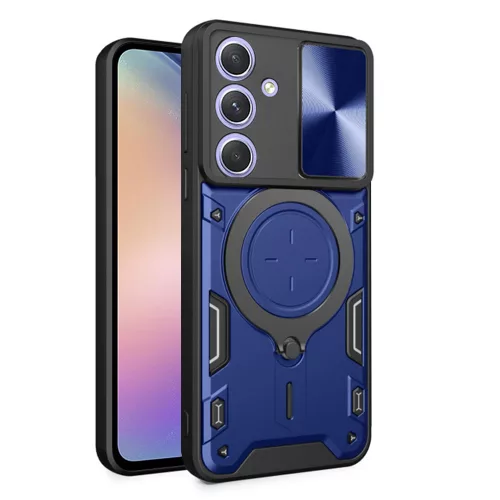 Techsuit - CamGuard Pro tok ütésálló tok - Samsung Galaxy A54 - Kék