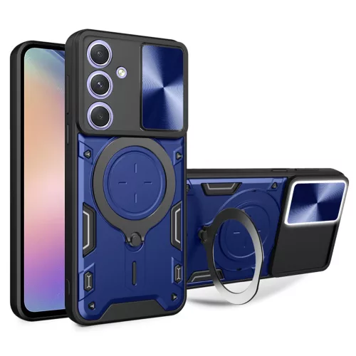Techsuit - CamGuard Pro tok ütésálló tok - Samsung Galaxy A54 - Kék