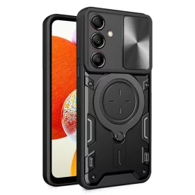   Techsuit - CamGuard Pro ütésálló tok - Samsung Galaxy A14 4G / A14 5G - Fekete