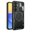 Techsuit - CamGuard Pro tok ütésálló tok - Samsung Galaxy A15 4G / A15 5G - Fekete