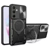Techsuit - CamGuard Pro tok ütésálló tok - Samsung Galaxy A35 5G - Fekete
