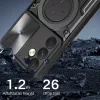 Techsuit - CamGuard Pro ütésálló tok - Samsung Galaxy A55 5G - Fekete
