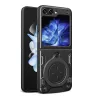 Techsuit - CamGuard Pro ütésálló tok - Samsung Galaxy Z Flip5 - Fekete