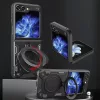 Techsuit - CamGuard Pro ütésálló tok - Samsung Galaxy Z Flip6 / Flip7 FE - Fekete