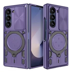   Techsuit - CamGuard Pro ütésálló tok - Samsung Galaxy Z Fold6 - Lila