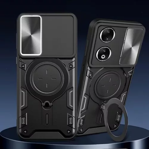 Techsuit - CamGuard Pro ütésálló tok - Honor X7b / X7b 5G / 90 SMART - Fekete