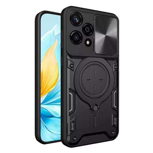 Techsuit - CamGuard Pro ütésálló tok - Honor 200 Lite - Fekete