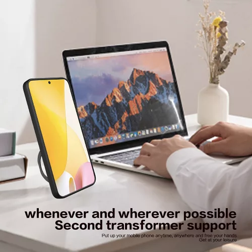 Techsuit - CamGuard Pro ütésálló tok - Honor 200 Lite - Fekete