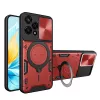 Techsuit - CamGuard Pro tok ütésálló tok - Honor 200 Lite - Piros