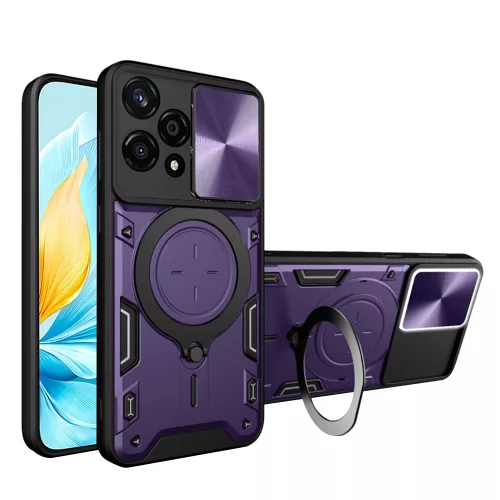 Techsuit - CamGuard Pro tok ütésálló tok - Honor 200 Lite - Lila