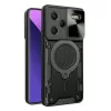 Techsuit - CamGuard Pro tok ütésálló tok - Xiaomi Redmi Note 13 Pro+ 5G - Fekete
