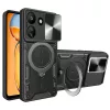 Techsuit - CamGuard Pro ütésálló tok - Xiaomi Redmi 13C 4G / Poco C65 - Fekete
