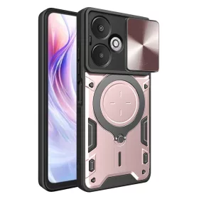   Techsuit - CamGuard Pro ütésálló tok - Xiaomi Redmi 13C 5G - Rosegold