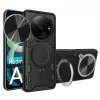 Techsuit - CamGuard Pro ütésálló tok - Xiaomi Redmi A3 / Redmi A3x - Fekete