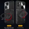 Techsuit - CamGuard Pro tok ütésálló tok - Motorola Moto G72 - Fekete
