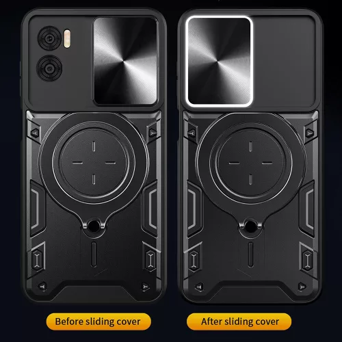 Techsuit - CamGuard Pro tok ütésálló tok - Motorola Moto G72 - Fekete