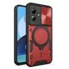 Techsuit - CamGuard Pro tok ütésálló tok - Motorola Moto G14 - Piros
