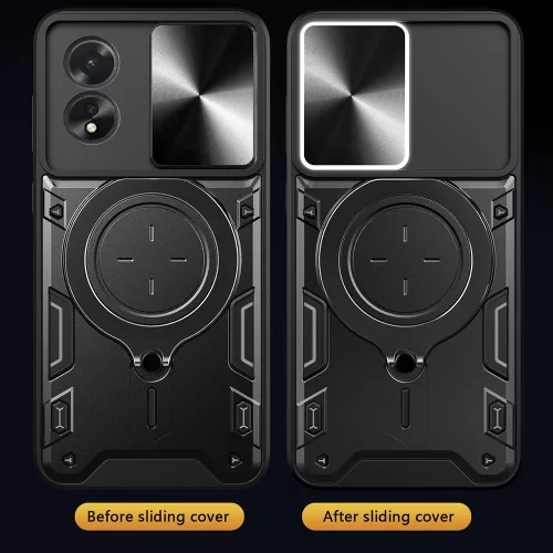 Techsuit - CamGuard Pro tok ütésálló tok - Motorola Moto G14 - Piros