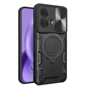   Techsuit - CamGuard Pro tok ütésálló tok - Motorola Edge 40 Neo - Fekete