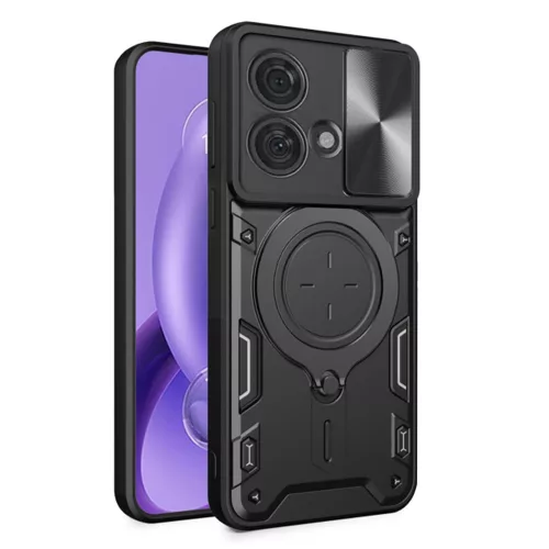 Techsuit - CamGuard Pro tok ütésálló tok - Motorola Edge 40 Neo - Fekete