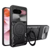 Techsuit - CamGuard Pro ütésálló tok - Google Pixel 9 / 9 Pro - Fekete