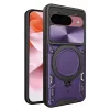 Techsuit - CamGuard Pro tok ütésálló tok - Google Pixel 9 / 9 Pro - Lila