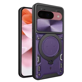   Techsuit - CamGuard Pro tok ütésálló tok - Google Pixel 9 / 9 Pro - Lila