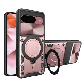   Techsuit - CamGuard Pro ütésálló tok - Google Pixel 9 / 9 Pro - Rosegold