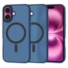 Techsuit - HaloFrost MagSafe tok - iPhone 16 Plus - Sötétkék
