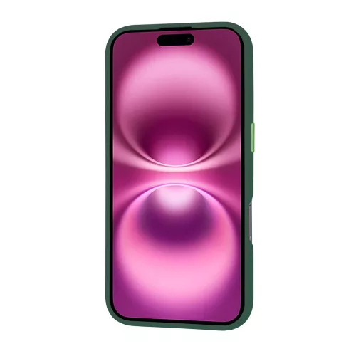 Techsuit - HaloFrost MagSafe tok - iPhone 16 Plus - Zöld