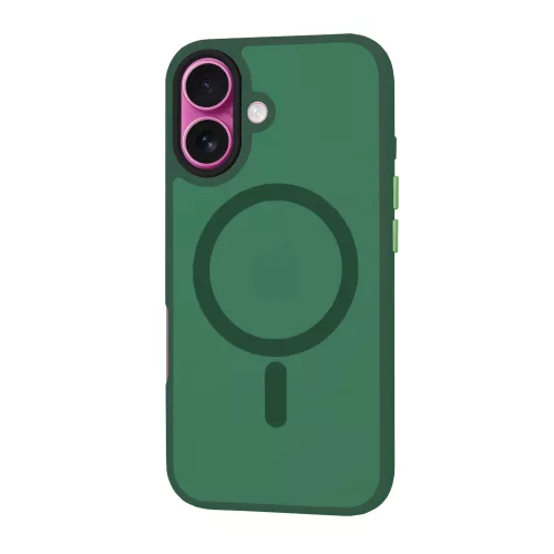 Techsuit - HaloFrost MagSafe tok - iPhone 16 Plus - Zöld