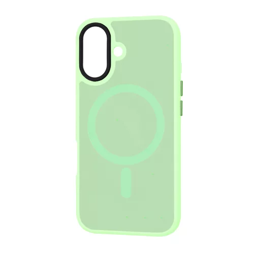 Techsuit - HaloFrost MagSafe tok - iPhone 16 Plus - Világoszöld