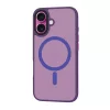 Techsuit - HaloFrost MagSafe tok - iPhone 16 Plus - Lila