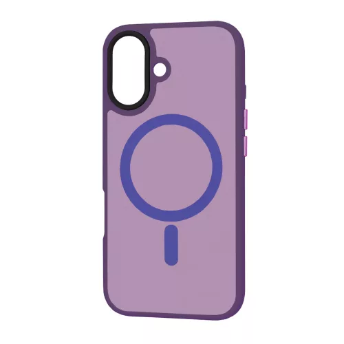 Techsuit - HaloFrost MagSafe tok - iPhone 16 Plus - Lila
