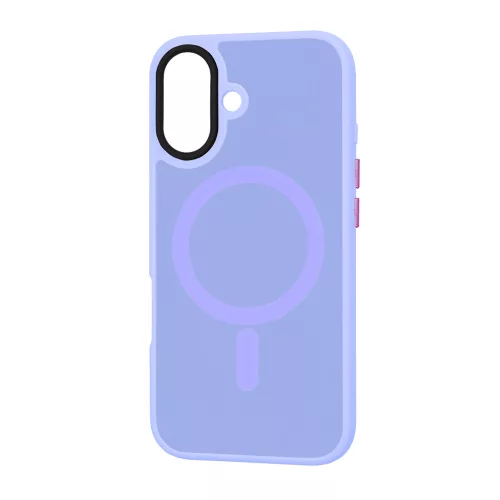 Techsuit - HaloFrost MagSafe tok - iPhone 16 Plus - Világos lila