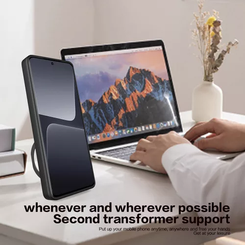 Techsuit - CamGuard Pro tok ütésálló tok - Honor 200 Pro - Fekete