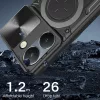 Techsuit - CamGuard Pro tok ütésálló tok - Honor 200 Pro - Fekete