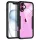 Techsuit - ColorVerse 360 tok kijelzővédővel - iPhone 16 Plus - Fekete