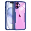 Techsuit - ColorVerse 360 tok kijelzővédővel - iPhone 16 Plus - Kék