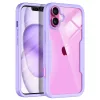 Techsuit - ColorVerse 360 tok kijelzővédővel - iPhone 16 Plus - Lila
