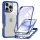 Techsuit - ColorVerse 360 tok kijelzővédővel - iPhone 16 Pro Max - Kék