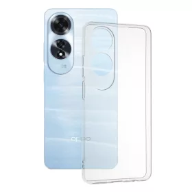 Techsuit - Clear Silicone - Oppo A60 4G - Átlátszó tok