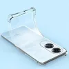 Techsuit - Shockproof Átlátszó Ütésálló Szilikon tok - Oppo A60 4G - Átlátszó