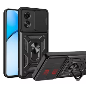 Techsuit - CamShield ütésálló tok - Oppo A60 4G - Fekete