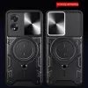 Techsuit - CamGuard Pro tok ütésálló tok - Oppo A60 4G - Piros